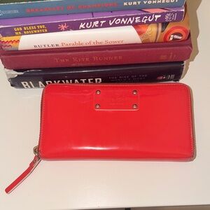 Red Kate Spade Wallet